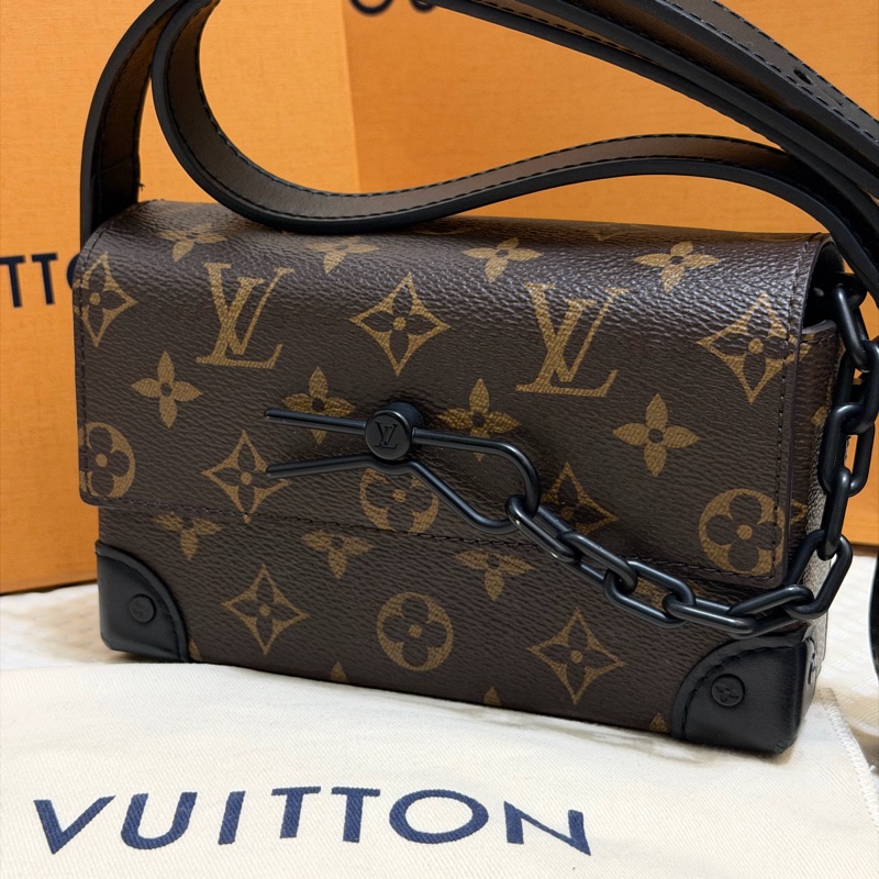 九成新｜Louis Vuitton | Steamer 可穿戴式錢包｜經典花紋-12