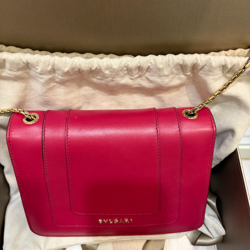 寶格麗經典蛇頭錬包-7