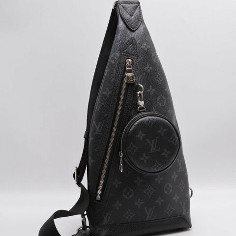 LOUIS VUITTON Duo斜背包 - 灰老花