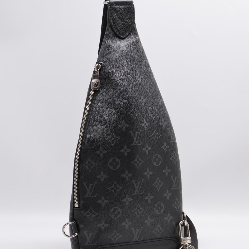LOUIS VUITTON Duo斜背包 - 灰老花-1