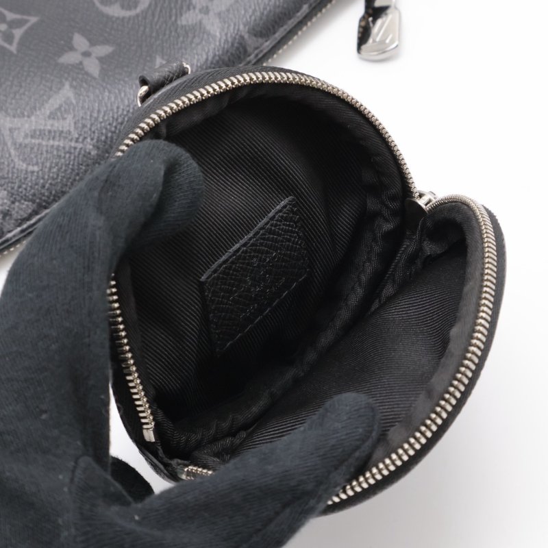 LOUIS VUITTON Duo斜背包 - 灰老花-6