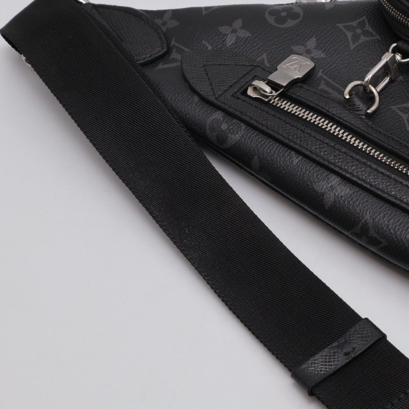 LOUIS VUITTON Duo斜背包 - 灰老花-7