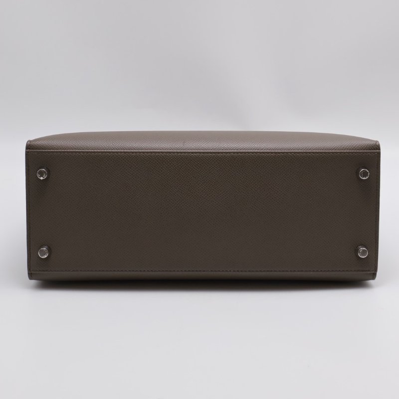 HERMES Kelly 28 - 錫器灰銀 D-6