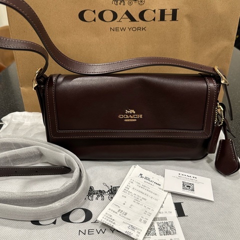 coach法棍包肩背斜背包近全新