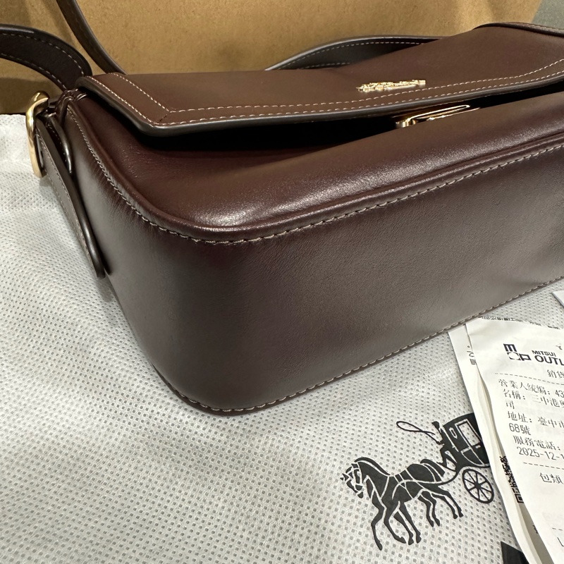coach法棍包肩背斜背包近全新-4