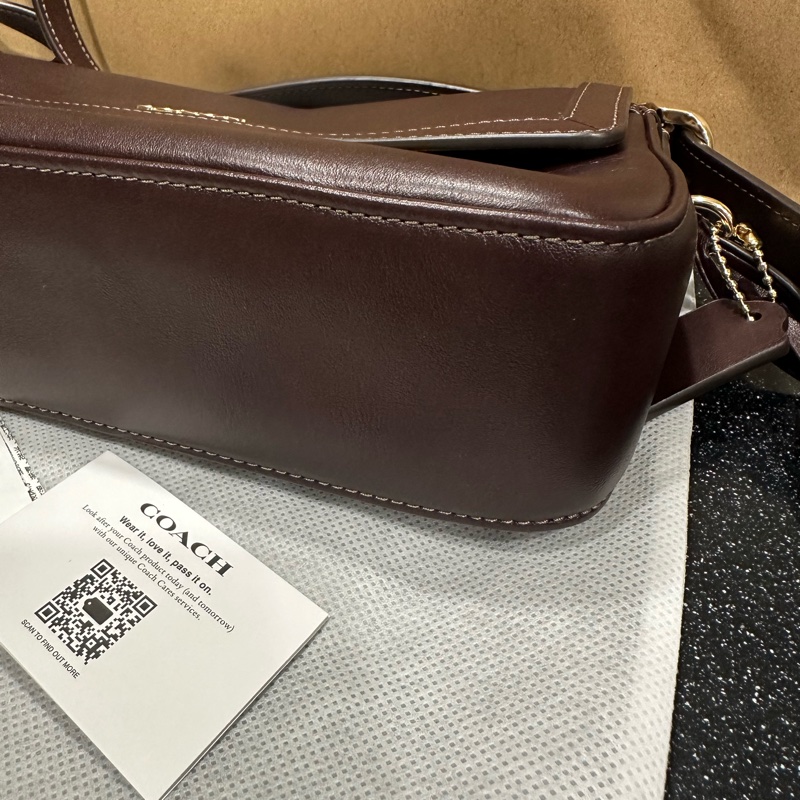 coach法棍包肩背斜背包近全新-5