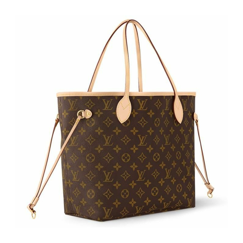 LOUIS VUITTON Neverfull MM 手袋/肩背包 米色 M46975-2