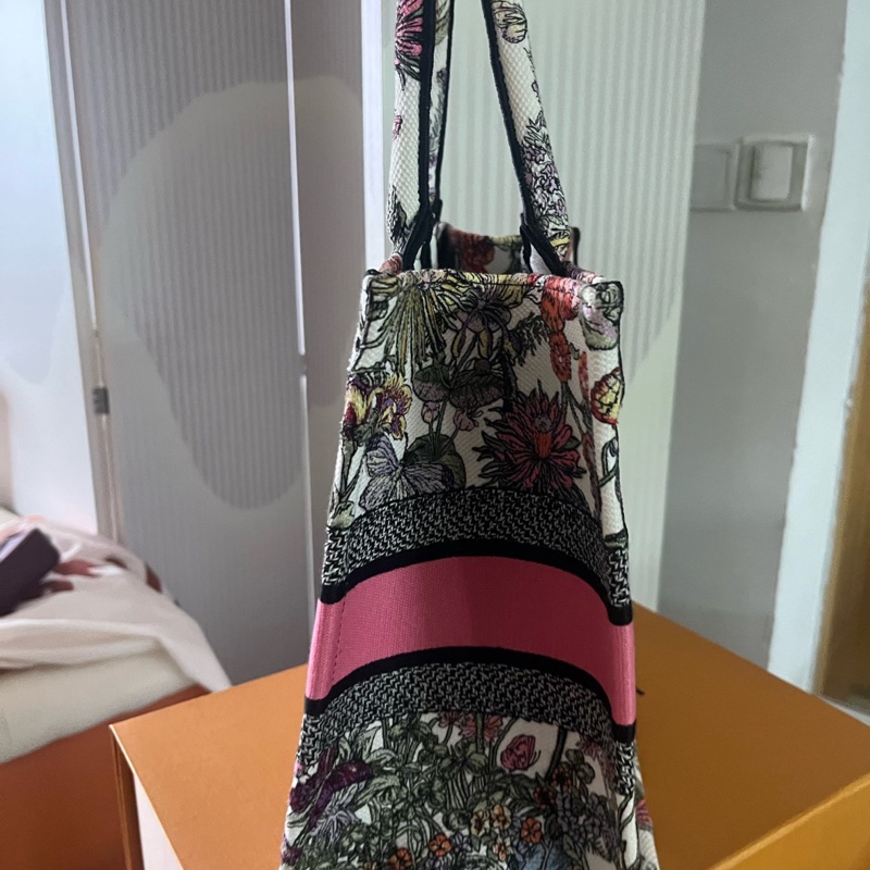 【99%新✨有塵袋】 Dior Book Tote 托特包動物園刺繡 中號-3