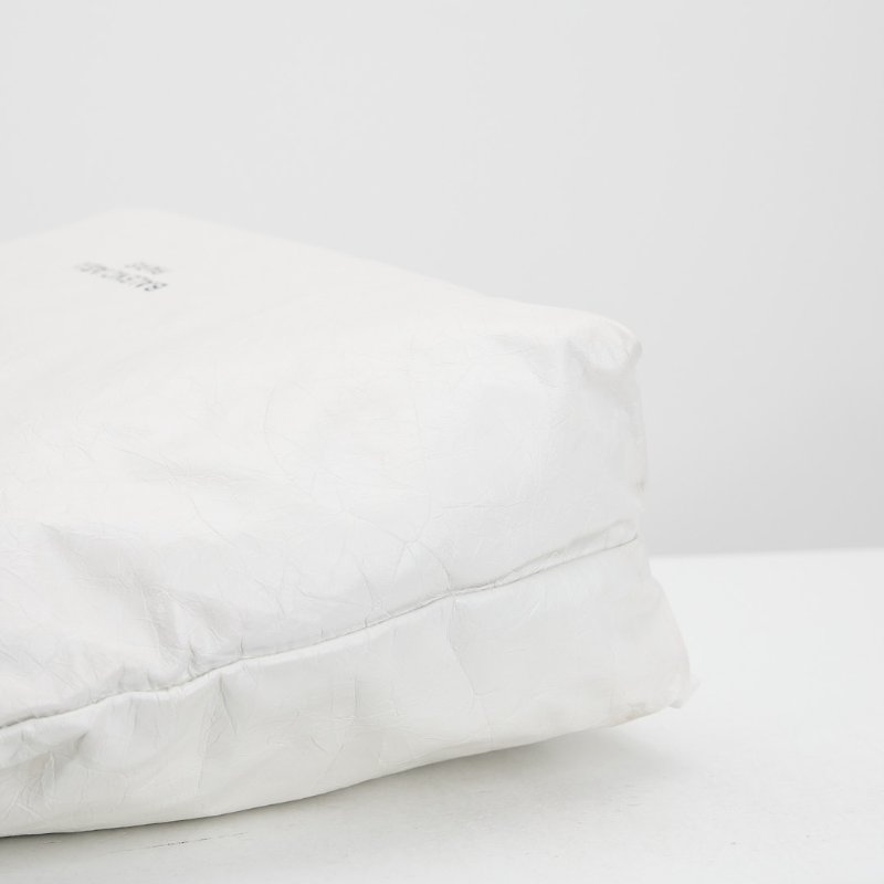 二手Balenciaga crush 小號垃圾袋/白色-2