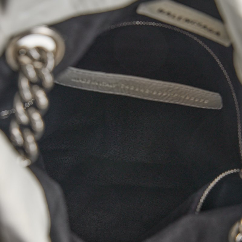 二手Balenciaga crush 小號垃圾袋/白色-18