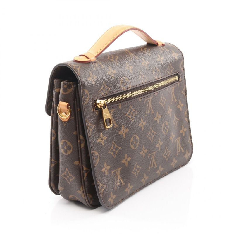 路易威登 Pochette Metis MM 單肩手提包 M44875 Monogram 帆布 二手 LV-1