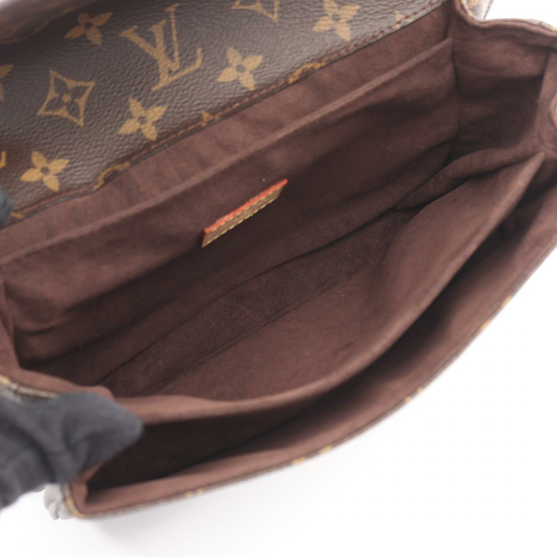 路易威登 Pochette Metis MM 單肩手提包 M44875 Monogram 帆布 二手 LV-2
