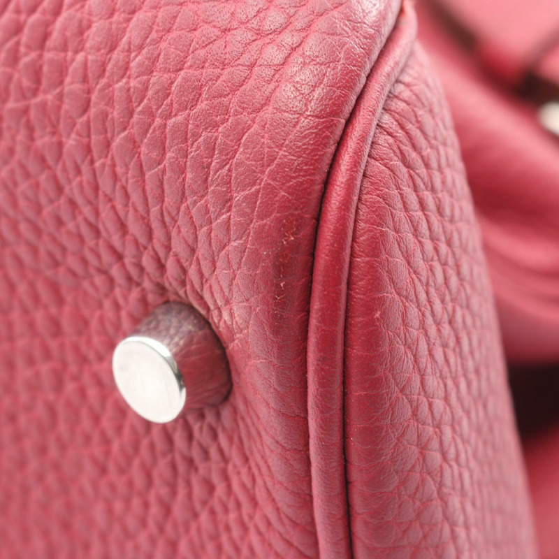 愛馬仕 Atlas 35 手提包，Clemence 皮革，棕色 Bois de rose，二手，女士，SHW N-5