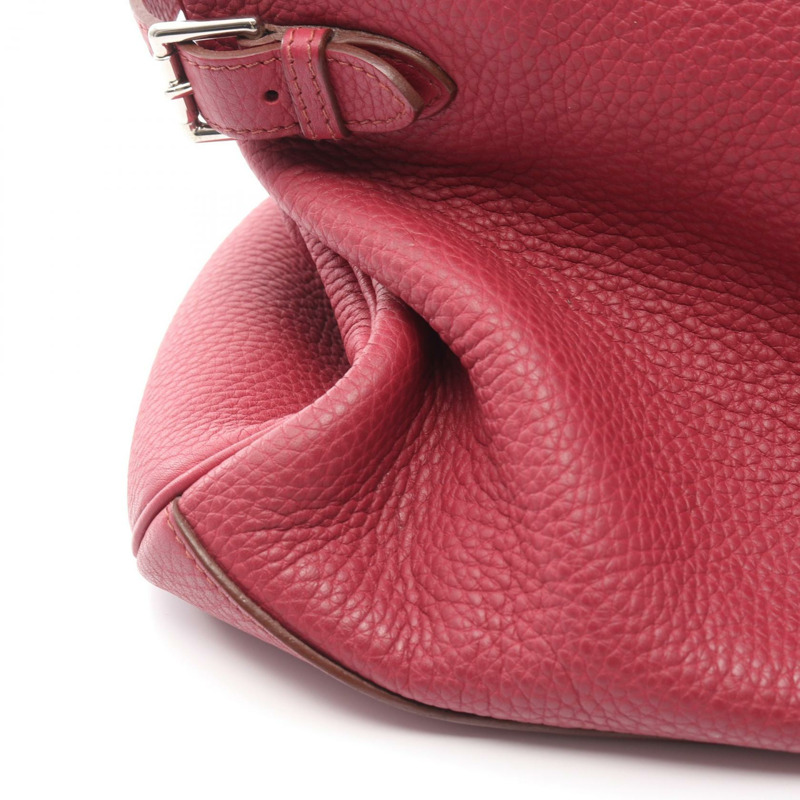 愛馬仕 Atlas 35 手提包，Clemence 皮革，棕色 Bois de rose，二手，女士，SHW N-7