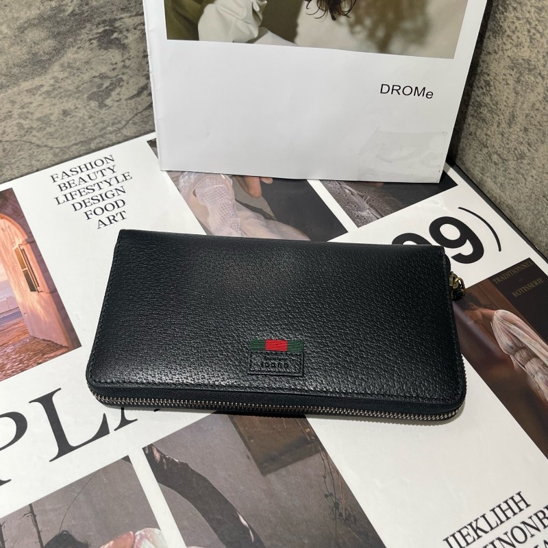 GUCCI 全皮拉鍊款長夾-2