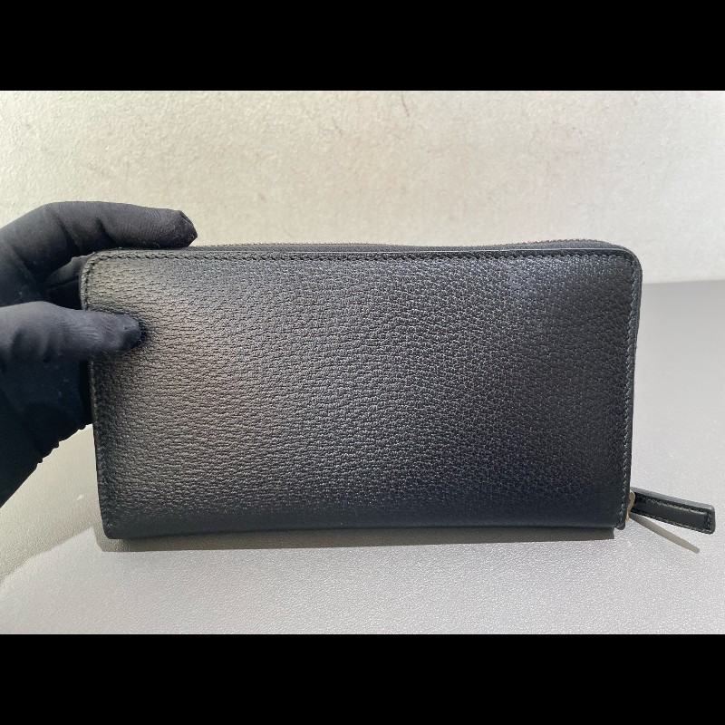 GUCCI 全皮拉鍊款長夾-7