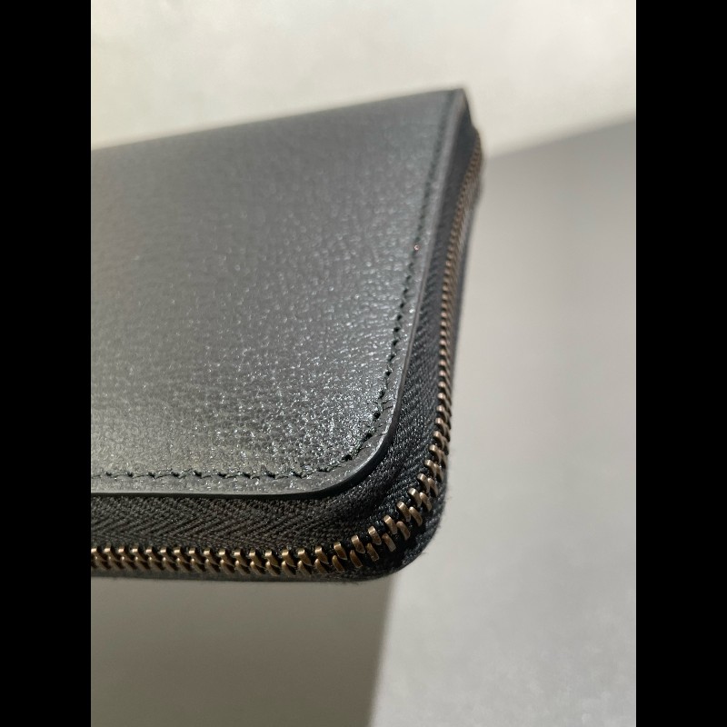 GUCCI 全皮拉鍊款長夾-25