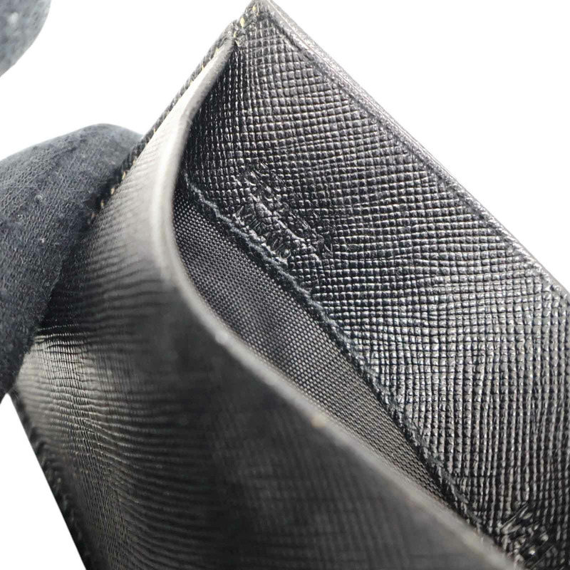 黑色牛皮 名片夾【PRADA 普拉達】-9