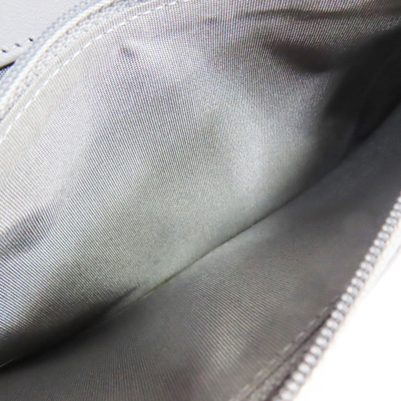 灰色 牛皮 Boy WOC 鏈帶肩背包 銀釦 (無卡)【CHANEL 香奈兒】 AP1117-5