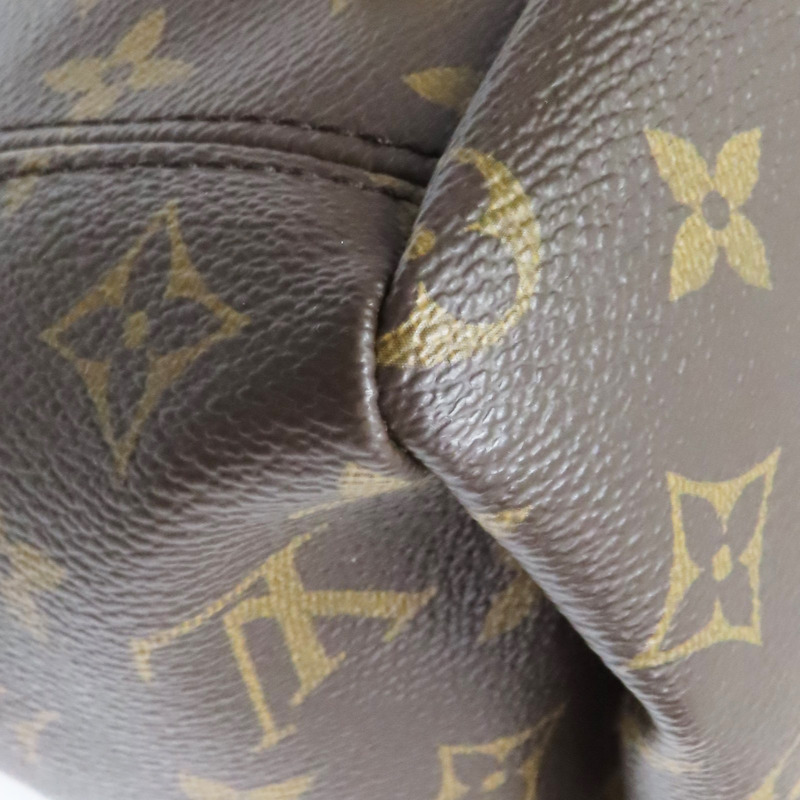 棕色 原花 PVC塗層帆布 Pallas MM 兩用包【LOUIS VUITTON LV 路易威登】 M41064-12