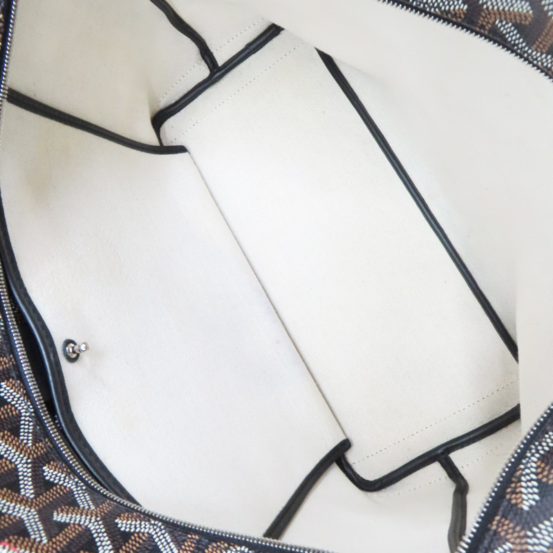 黑色 PVC塗層帆布 ARTOIS PM 肩背包【GOYARD 高雅德】-4