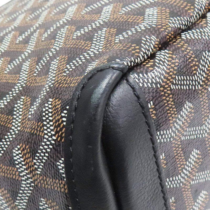 黑色 PVC塗層帆布 ARTOIS PM 肩背包【GOYARD 高雅德】-7