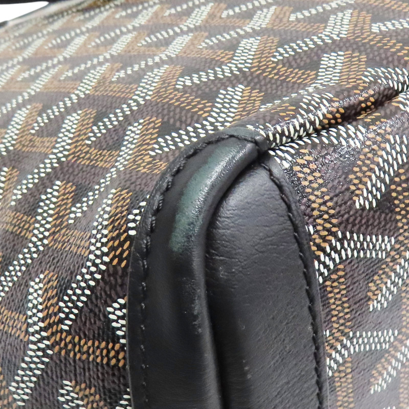 黑色 PVC塗層帆布 ARTOIS PM 肩背包【GOYARD 高雅德】-9