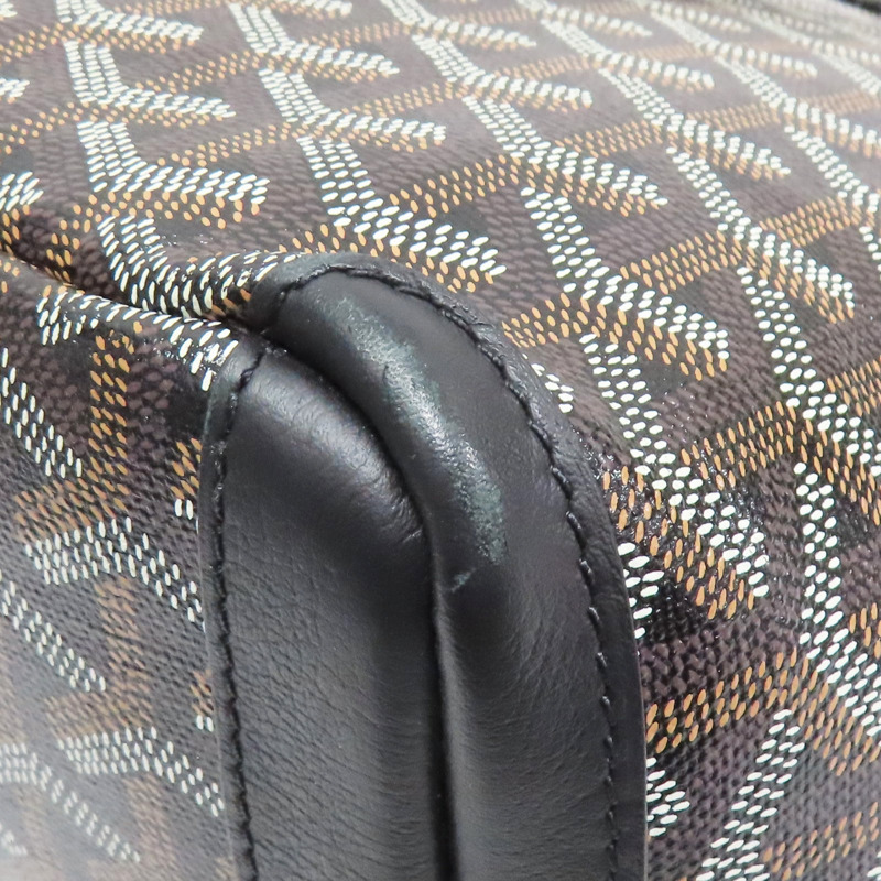 黑色 PVC塗層帆布 ARTOIS PM 肩背包【GOYARD 高雅德】-10