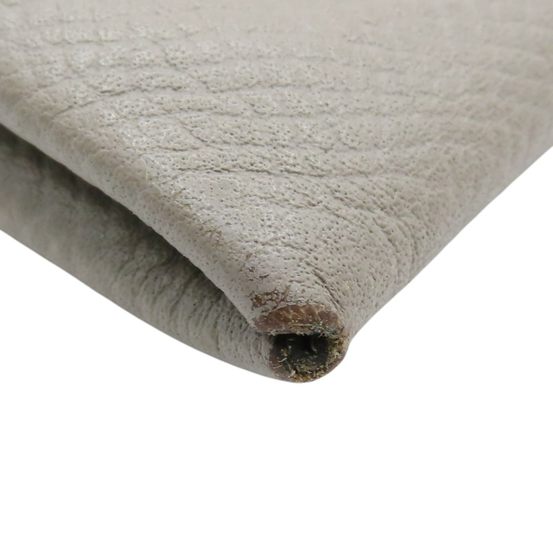 瀝青灰色 Evercolor牛皮 Calvi Duo 卡夾 名片夾 D刻【HERMES 愛馬仕】-9