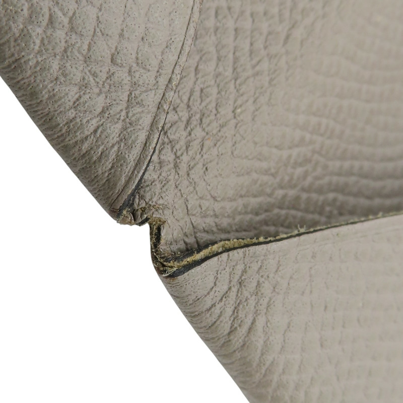 瀝青灰色 Evercolor牛皮 Calvi Duo 卡夾 名片夾 D刻【HERMES 愛馬仕】-15