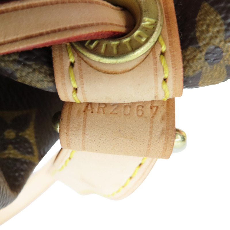 棕色 原花帆布 Noe 水桶包 肩背包【LOUIS VUITTON LV 路易威登】 M46976-6
