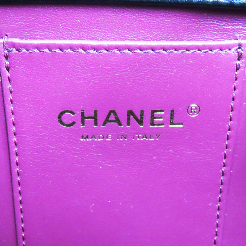 黑色 羊皮 Matelasse 後背包 金釦【CHANEL 香奈兒】 AS4493-5