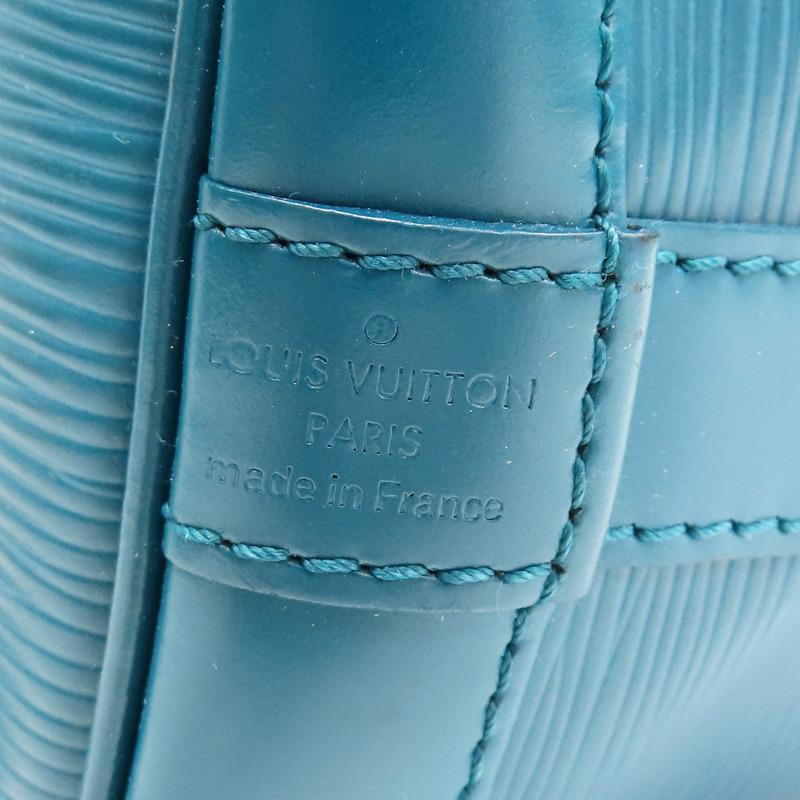 藍色 EPI水波紋 水桶包 肩背包【LOUIS VUITTON LV 路易威登】 M40846-6