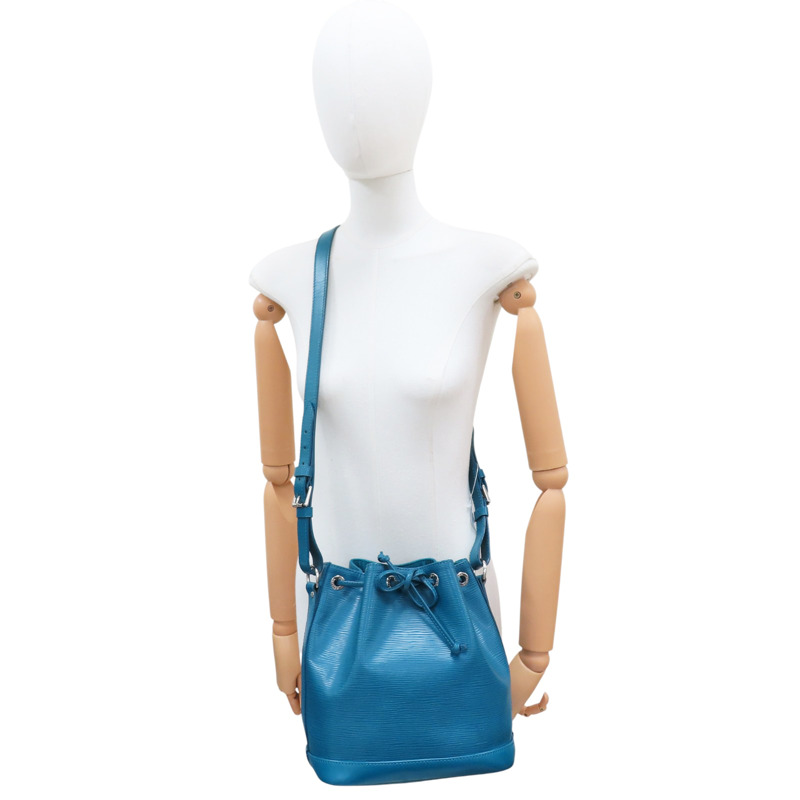 藍色 EPI水波紋 水桶包 肩背包【LOUIS VUITTON LV 路易威登】 M40846-8