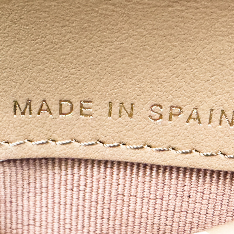 卡其色 荔枝紋 牛皮 金扣 三折中夾【CHANEL 香奈兒】 AP3051-7