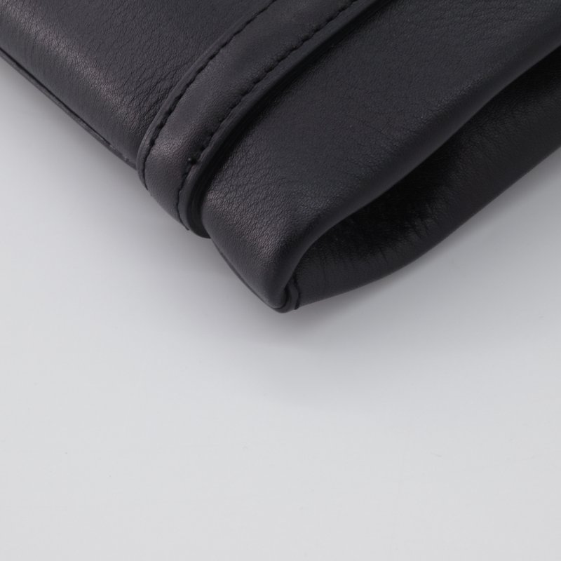 （保存品♥️狀況極佳）Cartier 卡地亞 Cabochon 黑色 牛皮 托特包 單肩包-5