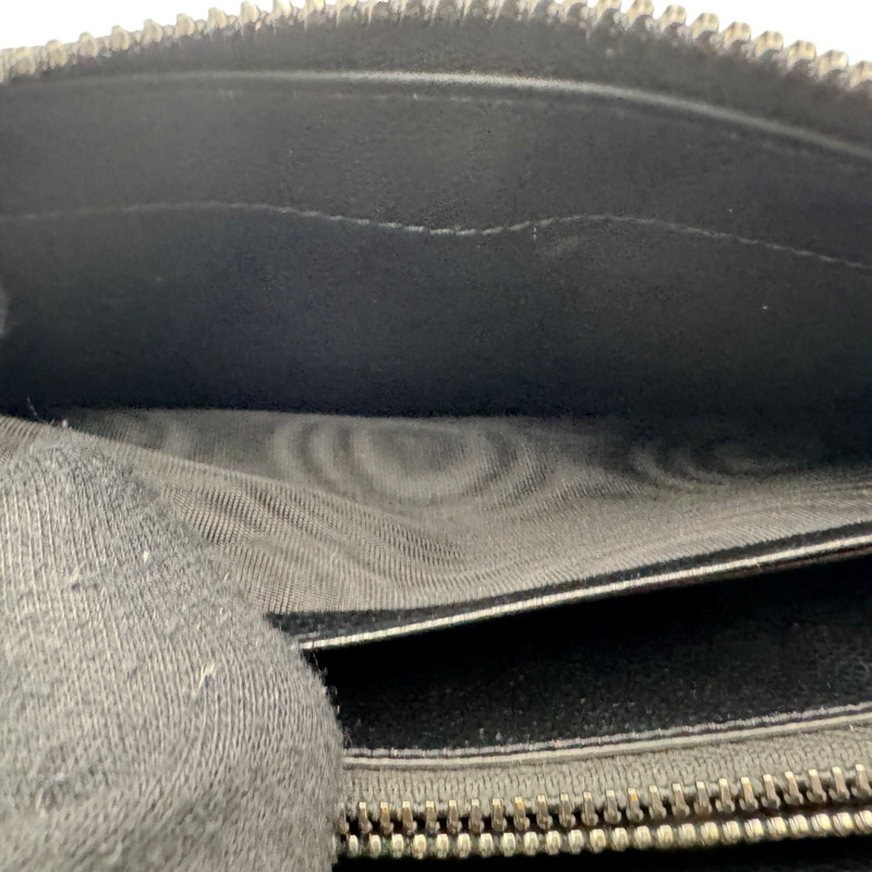 黑色 牛皮 Monogram 拉鍊夾 358094【SAINT LAURENT YSL 聖羅蘭 】 358094-7