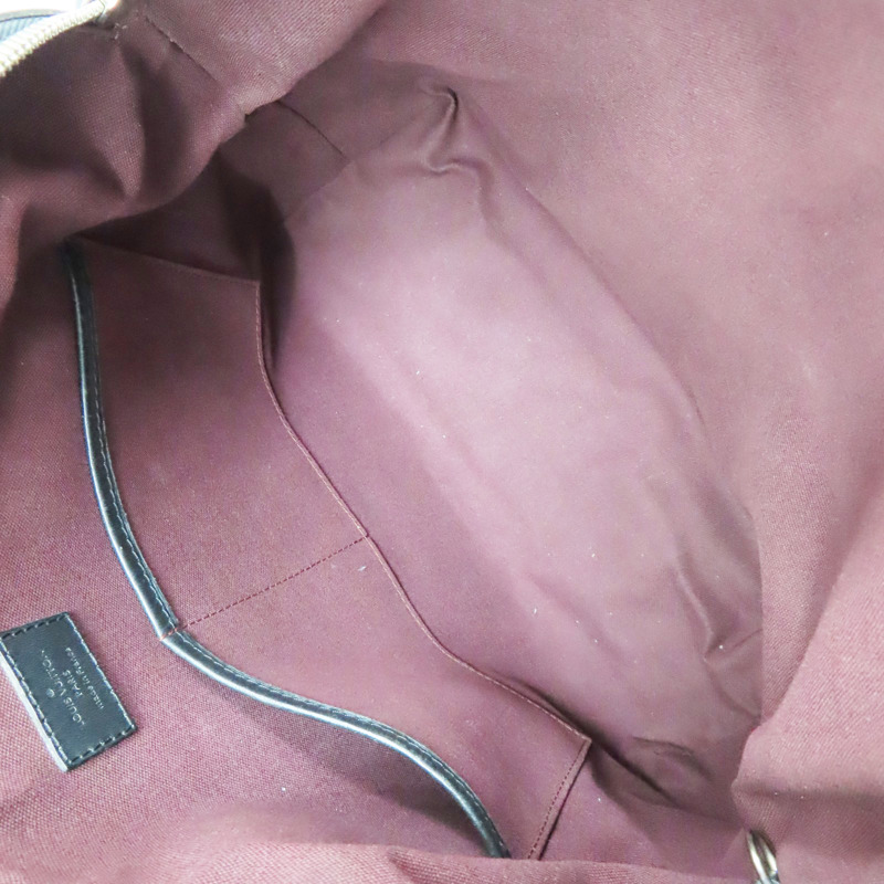 黑色 牛皮 棕色 原花帆布 Macassar Torres 肩背包【LOUIS VUITTON LV 路易威登】 M40387-4