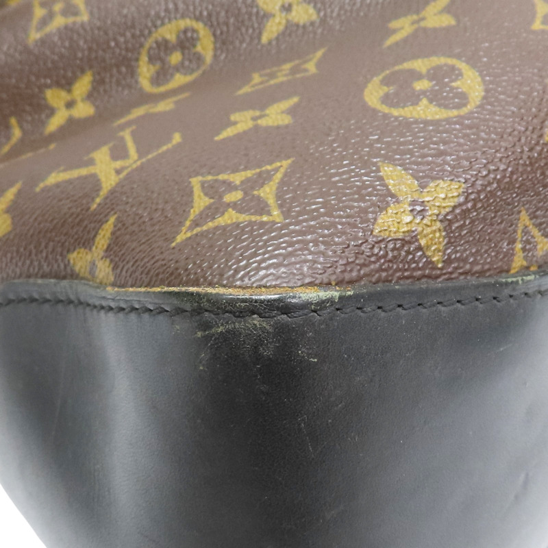 黑色 牛皮 棕色 原花帆布 Macassar Torres 肩背包【LOUIS VUITTON LV 路易威登】 M40387-11