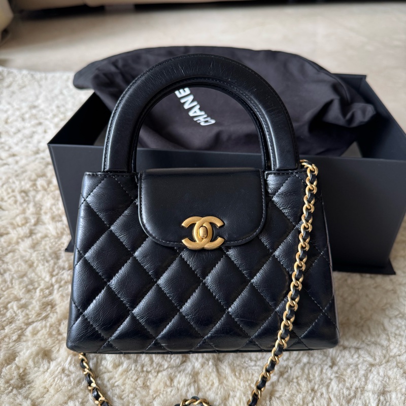 🎄聖誕禮物🎁首選🎄Chanel 黑金大Kelly-1