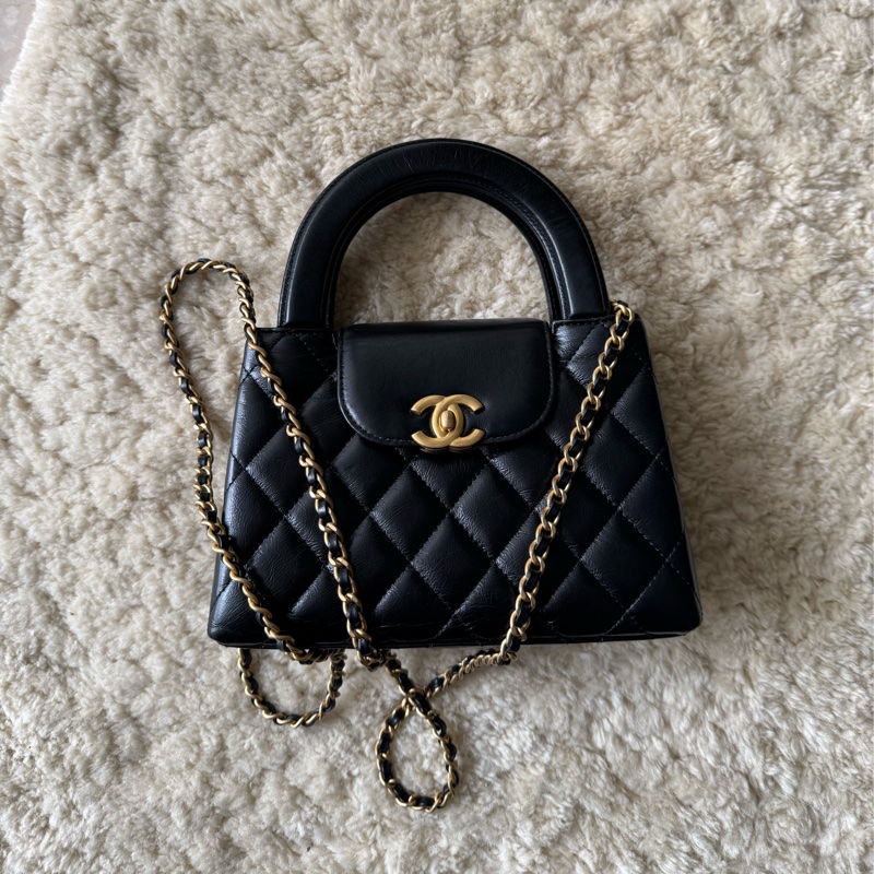🎄聖誕禮物🎁首選🎄Chanel 黑金大Kelly-2