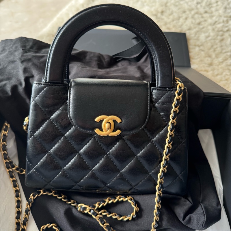🎄聖誕禮物🎁首選🎄Chanel 黑金大Kelly-4