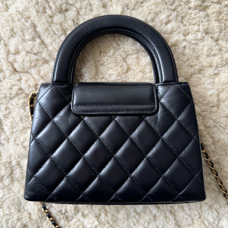 🎄聖誕禮物🎁首選🎄Chanel 黑金大Kelly-7