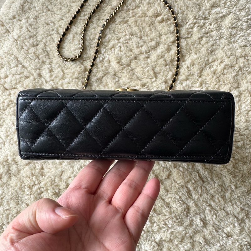 🎄聖誕禮物🎁首選🎄Chanel 黑金大Kelly-8