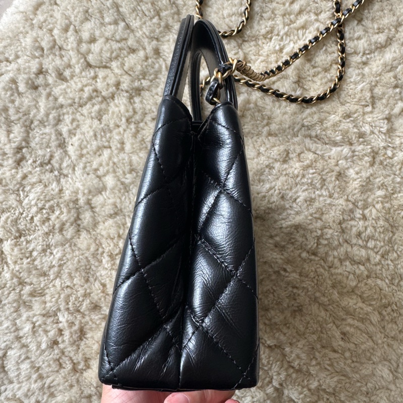 🎄聖誕禮物🎁首選🎄Chanel 黑金大Kelly-17