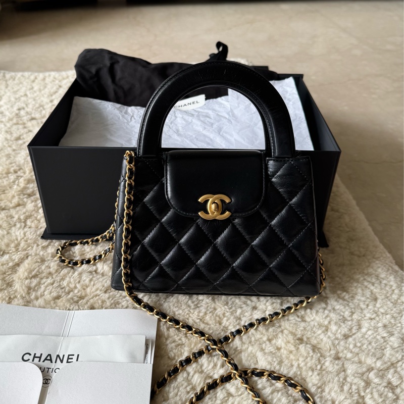 🎄聖誕禮物🎁首選🎄Chanel 黑金大Kelly-20