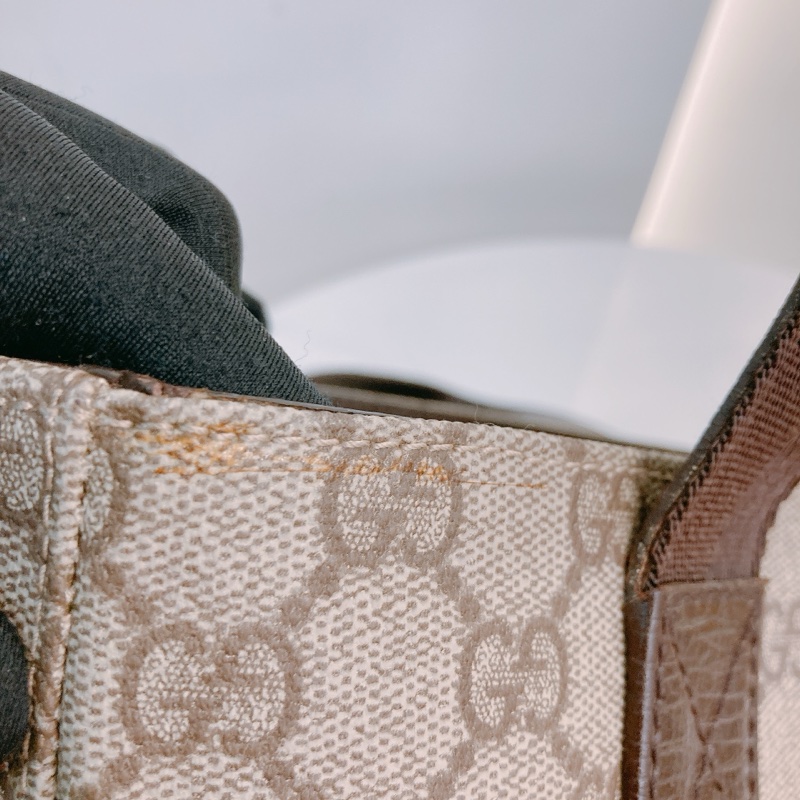 MS0403 GUCCI 古馳復古經典花紋手拿包包 VINAGE GG SUPREME CANVAS MINI TOTE CANVAS-9