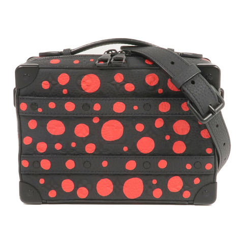 LOUIS VUITTON Monogram Taurillon LV x YK Soft Trunk手挽肩背兩用袋