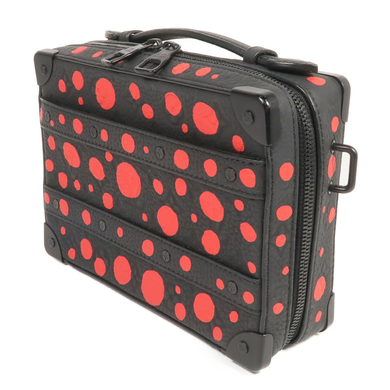 LOUIS VUITTON Monogram Taurillon LV x YK Soft Trunk手挽肩背兩用袋-1