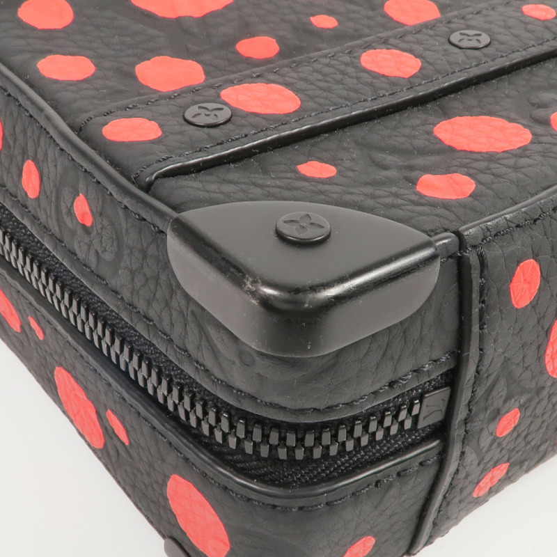 LOUIS VUITTON Monogram Taurillon LV x YK Soft Trunk手挽肩背兩用袋-9